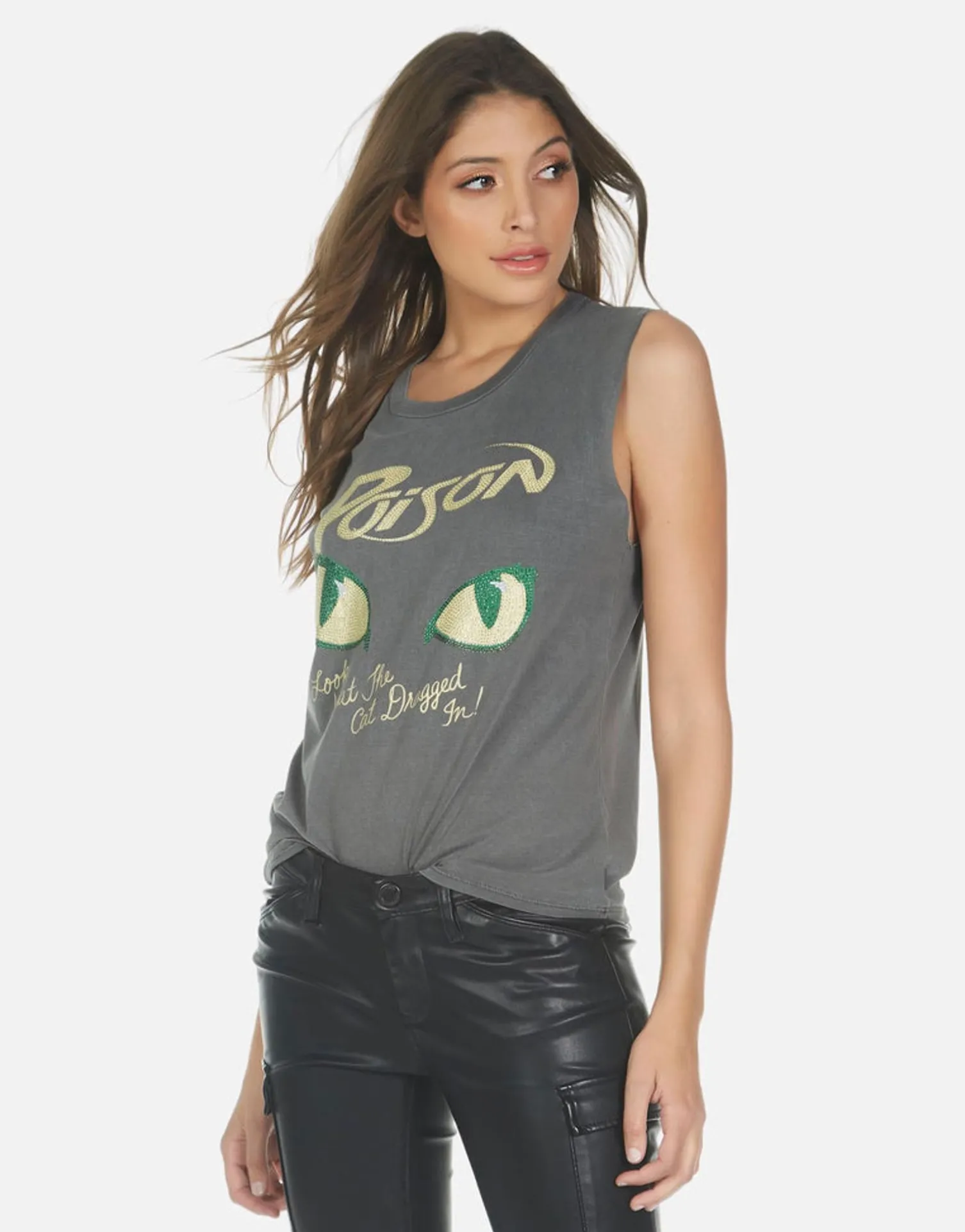 Lauren Moshi Kel X Crystal Poison*Women Tanks