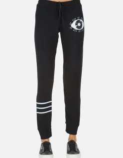 Lauren Moshi Kizzy Record Eye*Women Long Sweatpants