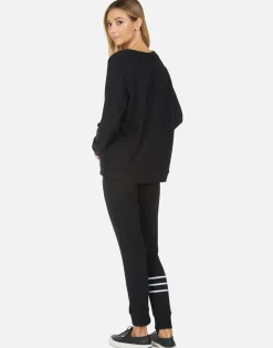 Lauren Moshi Kizzy Record Eye*Women Long Sweatpants