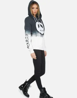 Lauren Moshi Koa Airbrush Peace*Women Hoodies
