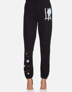 Lauren Moshi La Peace Finger Long Sweatpant | Brynn By *Women Long Sweatpants