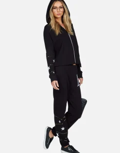 Lauren Moshi La Peace Finger Long Sweatpant | Brynn By *Women Long Sweatpants