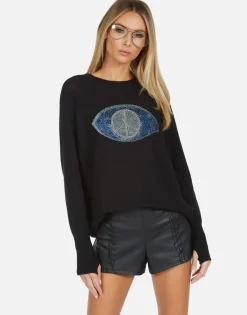 Lauren Moshi Ladona X Crystal Peace Evil Eye*Women Sweaters & Knits