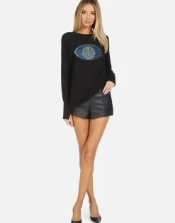 Lauren Moshi Ladona X Crystal Peace Evil Eye*Women Sweaters & Knits