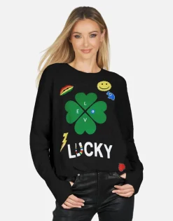 Lauren Moshi Ladona X Lucky Clover*Women Sweaters & Knits