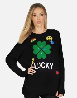 Lauren Moshi Ladona X Lucky Clover*Women Sweaters & Knits