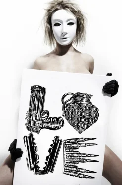 Lauren Moshi Canvas Square Love Art On* Decor