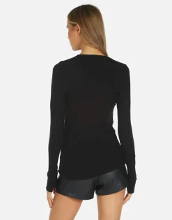 Lauren Moshi Led Zeppelin Outline Thermal Tee | Mckinley X By *Women Long Sleeve