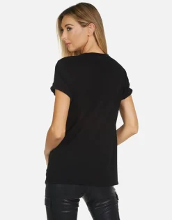 Lauren Moshi Led Zeppelin Outline Vintage Concert Tee | Myra By *Women Short Sleeve