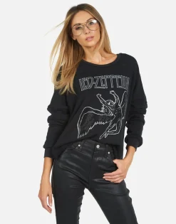 Lauren Moshi Led Zeppelin Outline Women'S Pullover | Lee By *Women Long Sleeve