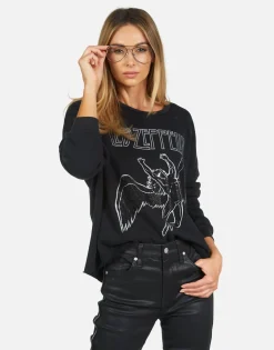 Lauren Moshi Led Zeppelin Outline Women'S Pullover | Lee By *Women Long Sleeve
