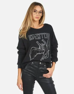 Lauren Moshi Led Zeppelin Outline Women'S Pullover | Lee By *Women Long Sleeve