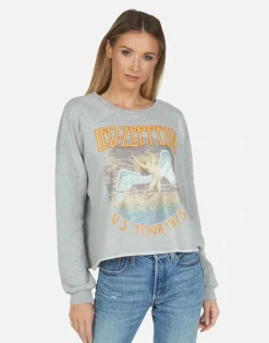 Lauren Moshi Led Zeppelin Vintage 1975 Tour Sweatshirt | Lee By *Women Long Sleeve