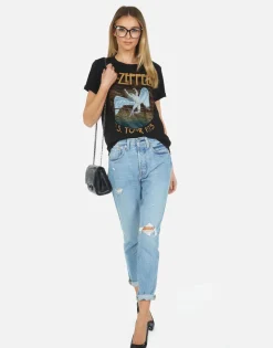 Lauren Moshi Led Zeppelin Vintage 1975 Tour Tee | Edda By *Women Short Sleeve