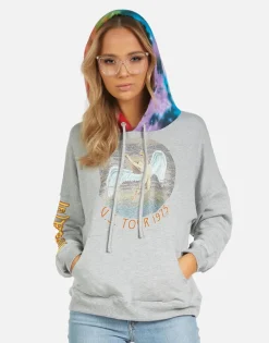 Lauren Moshi Led Zeppelin Vintage 1975 Tour Hoodie | Melaniex By *Women Hoodies