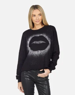 Lauren Moshi Lee Splatter Kiss*Women Long Sleeve