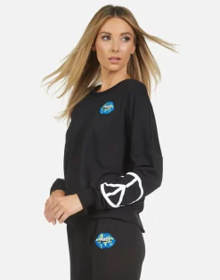 Lauren Moshi Lee World Peace Lips*Women Long Sleeve