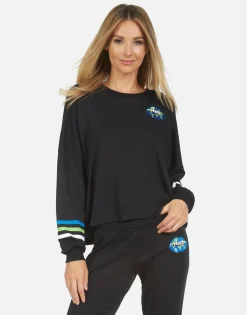 Lauren Moshi Lee World Peace Lips*Women Long Sleeve