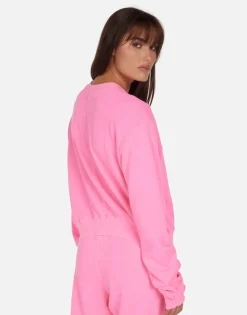 Lauren Moshi Lightning Butterfly Pullover In | Spalding X By *Women Long Sleeve
