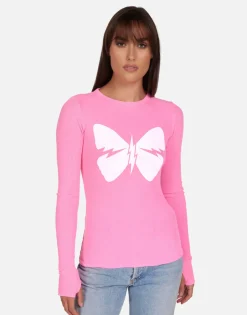 Lauren Moshi Lightning Butterfly Thermal In | Mckinley X By *Women Long Sleeve