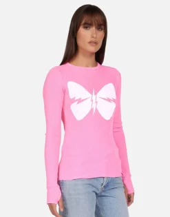 Lauren Moshi Lightning Butterfly Thermal In | Mckinley X By *Women Long Sleeve