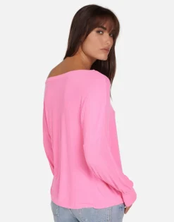 Lauren Moshi Lightning Butterfly Women'S Pullover Top | Krista X By *Women Long Sleeve