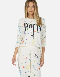 Lauren Moshi Lightning Elements L/S Raglan Pullover | Everly By *Women Long Sleeve