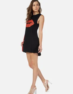 Lauren Moshi Lightning Lip Sleeveless Dress | Deanna By *Women Dresses