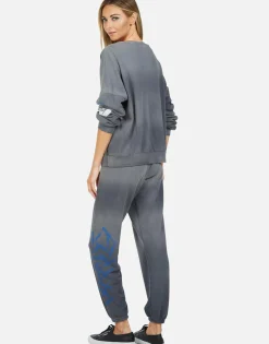 Lauren Moshi Lightning Skull Sweatpant | Brynn By *Women Long Sweatpants