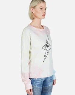 Lauren Moshi Lightning Star Eye L/S Drop Shoulder Tee | Luella By *Women Long Sleeve