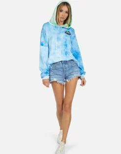 Lauren Moshi Lila World Peace Lips*Women Hoodies