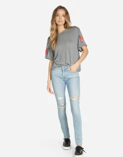 Lauren Moshi Linnea Butterfly Wings*Women Short Sleeve