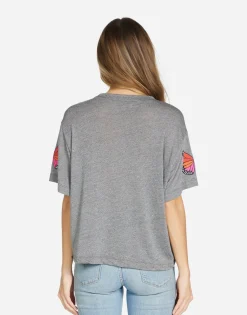 Lauren Moshi Linnea Butterfly Wings*Women Short Sleeve