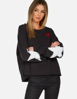 Lauren Moshi Love Boxing Drop Shoulder Pullover | Lee By *Women Long Sleeve