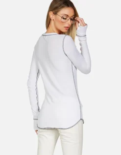 Lauren Moshi Love Boxing Fitted Thermal W/ Thumbhole | Alexis By *Women Long Sleeve