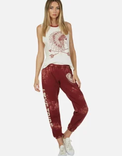 Lauren Moshi Love Skull Headdress Sweatpants | Brynn By *Women Long Sweatpants
