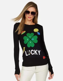 Lauren Moshi Lucky Clover L/S Thermal Top | Mckinley X By *Women Long Sleeve