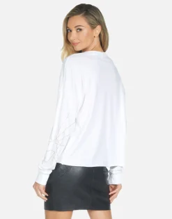 Lauren Moshi Luella Def Leppard Leopard*Women Long Sleeve