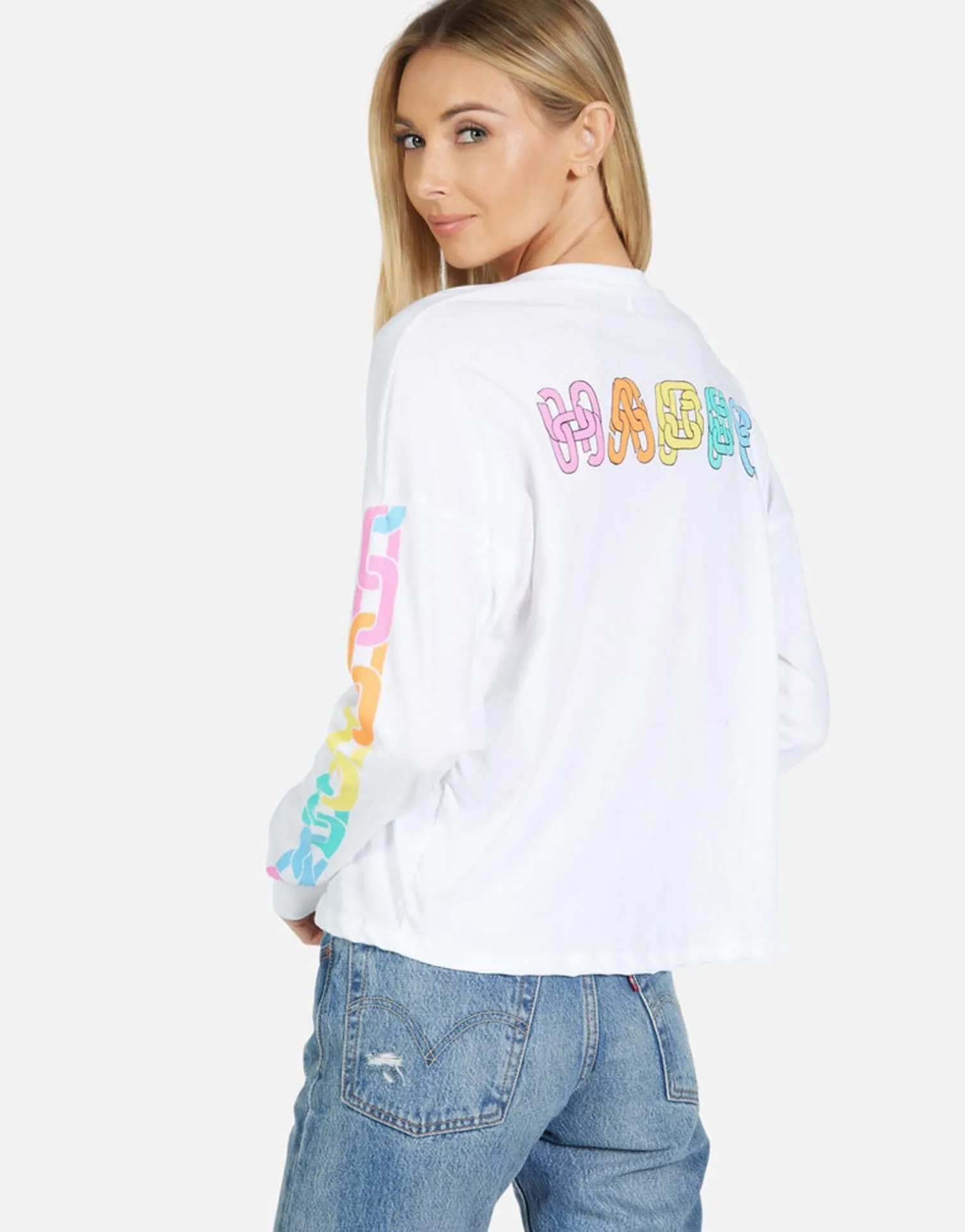 Lauren Moshi Luella Happy Chains*Women Long Sleeve