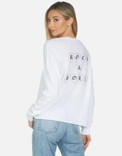 Lauren Moshi Luella Music Skull*Women Long Sleeve