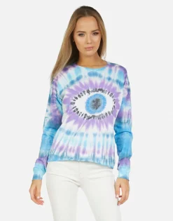 Lauren Moshi Luella Tie Dye Eye*Women Long Sleeve