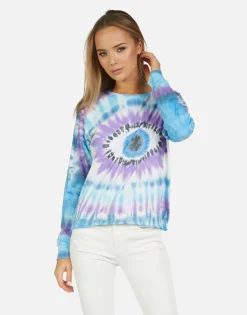 Lauren Moshi Luella Tie Dye Eye*Women Long Sleeve