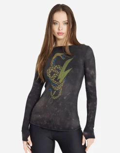 Lauren Moshi Mckinley Lightning Snake In | *Women Long Sleeve