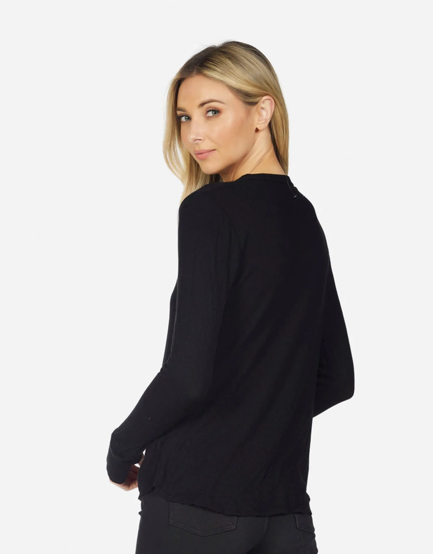 Lauren Moshi Mckinley X Crystal Elements*Women Long Sleeve