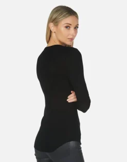 Lauren Moshi Mckinley X Crystal Peace Love Skull*Women Long Sleeve