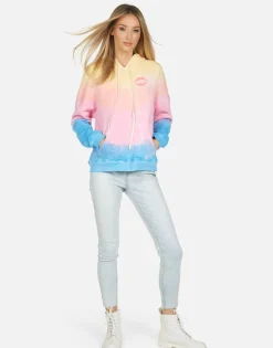 Lauren Moshi Melanie Watercolor Eye*Women Hoodies