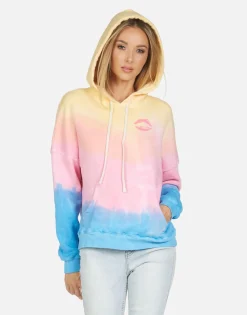 Lauren Moshi Melanie Watercolor Eye*Women Hoodies