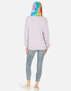 Lauren Moshi Melanie X Crystal Sprinkle Lip*Women Hoodies