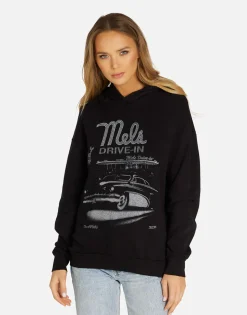 Lauren Moshi Mels Drive-In Classic Hoodie In | Harmony By *Women Hoodies