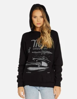 Lauren Moshi Mels Drive-In Classic Hoodie In | Harmony By *Women Hoodies